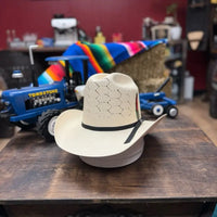 Tombstone 30X El Viejon Honeycomb Style Western Cowboy Shantung Straw Hat