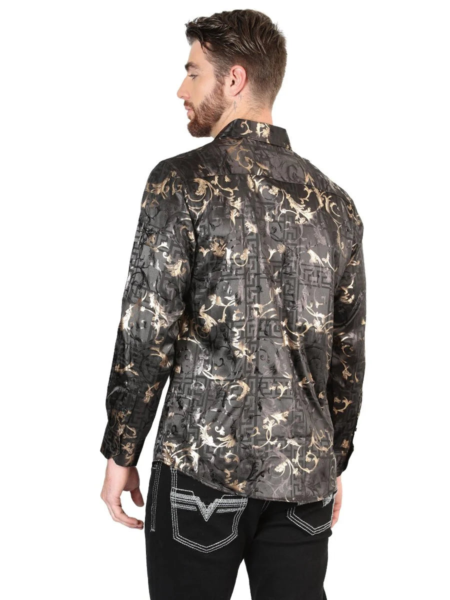 The General Black Casual Long-Sleeve Shirt 44593