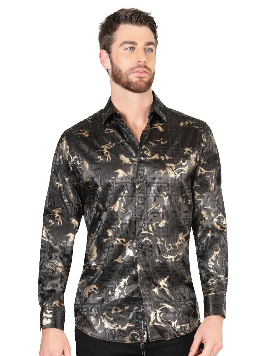 The General Black Casual Long-Sleeve Shirt 44593