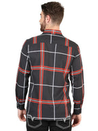 El General Black Casual Long-Sleeve Shirt 44605 - OriginalWestern.com