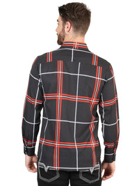 El General Black Casual Long-Sleeve Shirt 44605 - OriginalWestern.com