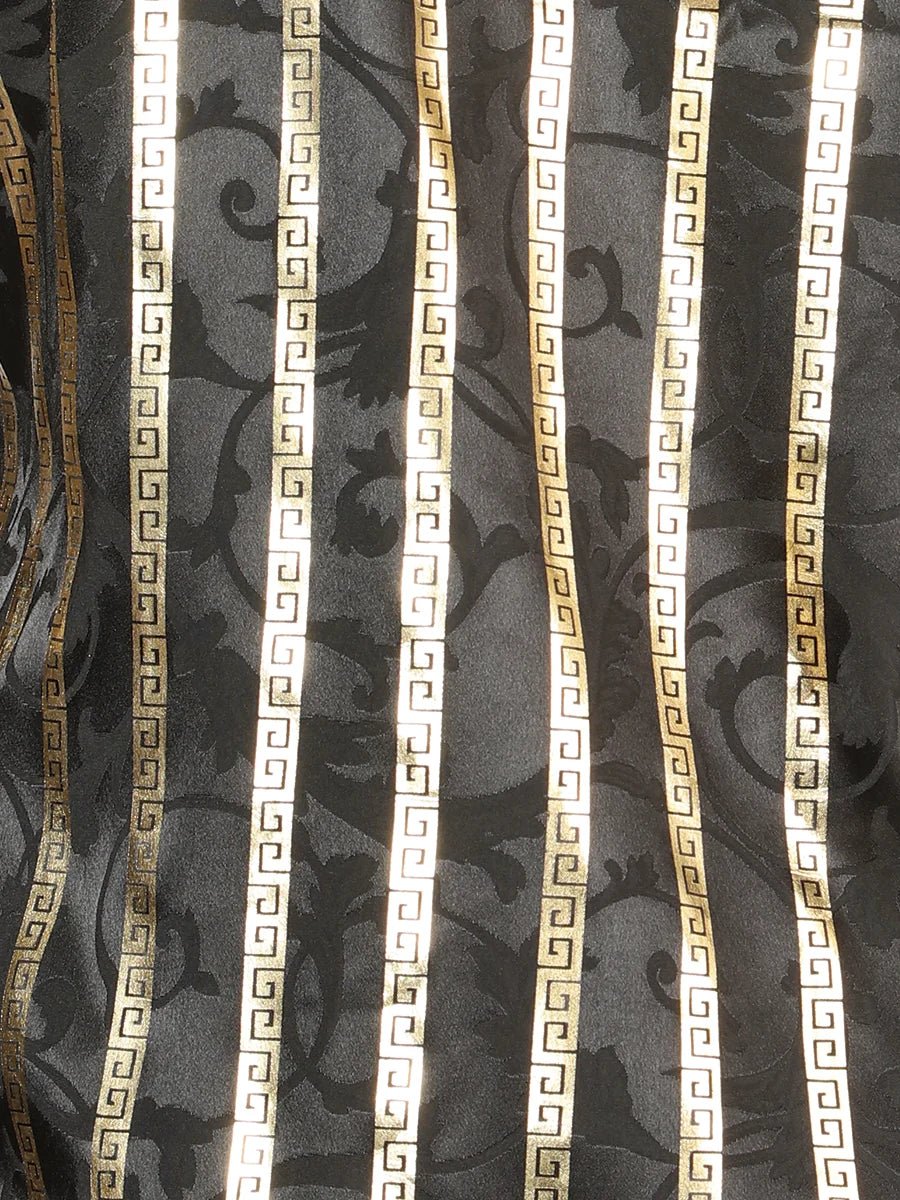 El General Black/Gold Casual Long-Sleeve Shirt 44554 - OriginalWestern.com