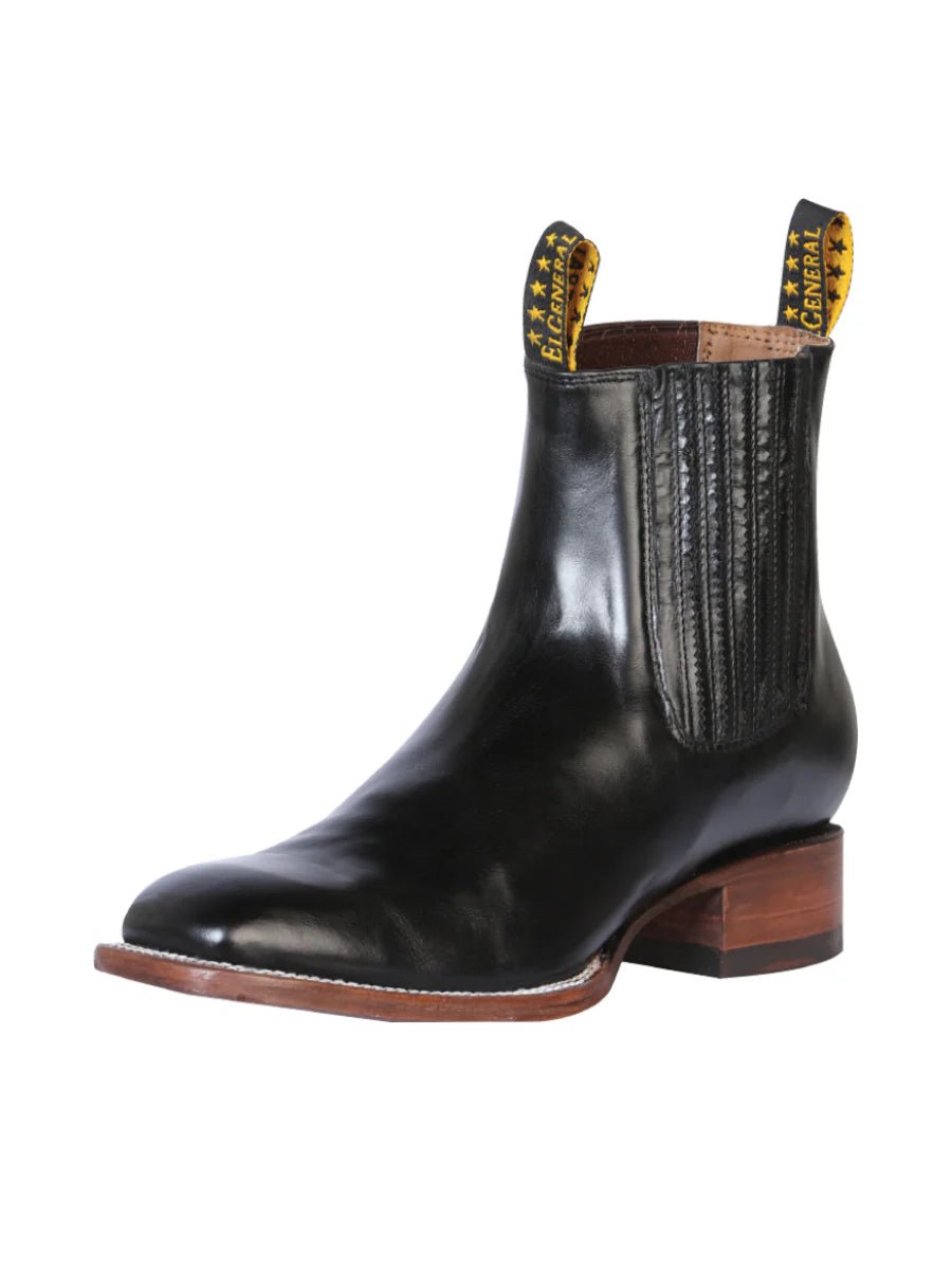 El General Boots Campero – Leather Privo Black 41497 - OriginalWestern.com
