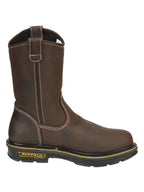 El General Buffalo & Bull Men's Work Boots – Brown 123034 - OriginalWestern.com