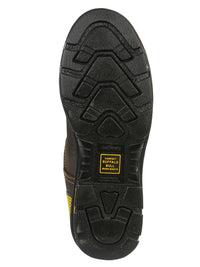 El General Buffalo & Bull Men's Work Boots – Brown/Yellow 123031 - OriginalWestern.com