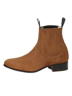 El General Canelo Charro Boot –Leather Nobuck Topo 231 - OriginalWestern.com