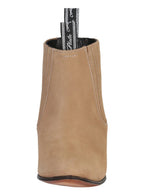 El General Canelo Charro Boot–Nobuck –Beige 230 - OriginalWestern.com