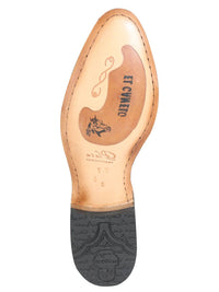 El General Canelo Charro Boot–Nobuck Black 3663 - OriginalWestern.com