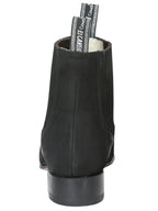 El General Canelo Charro Boot–Nobuck Black 3663 - OriginalWestern.com