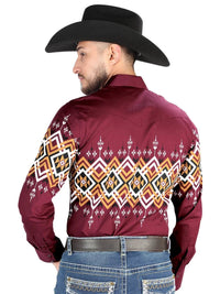 El General - Casual Long Sleeve Shirt -Black 44450 - OriginalWestern.com