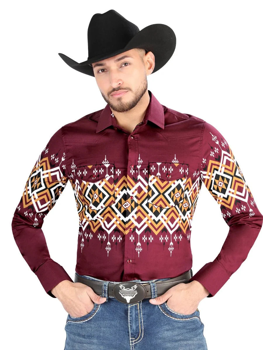 El General - Casual Long Sleeve Shirt -Black 44450