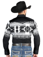 El General - Casual Long Sleeve Shirt - Black 44485