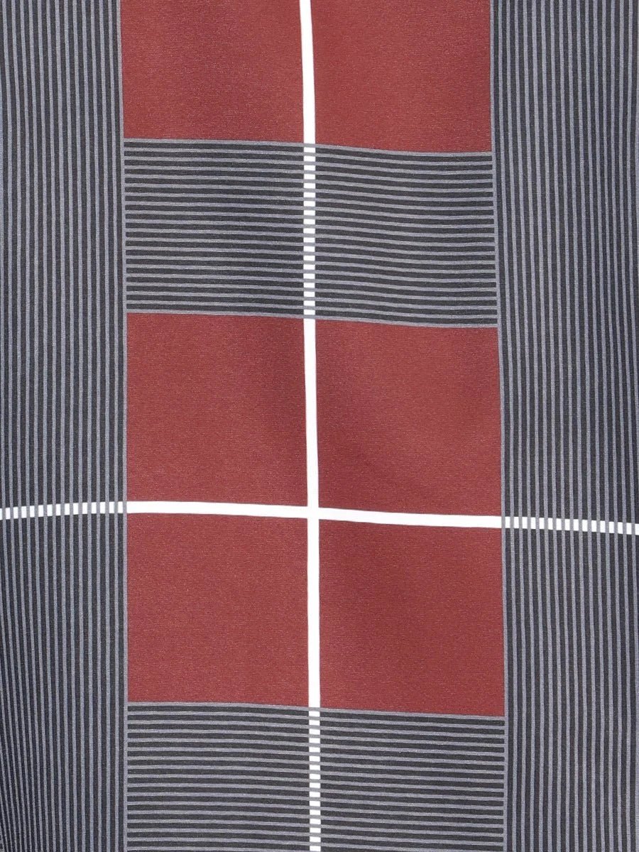 El General - Casual Long Sleeve Shirt - Burgundy 44603 - OriginalWestern.com