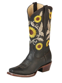 El General Centenario Women's Cowboy Boot–Choco 125773 - OriginalWestern.com