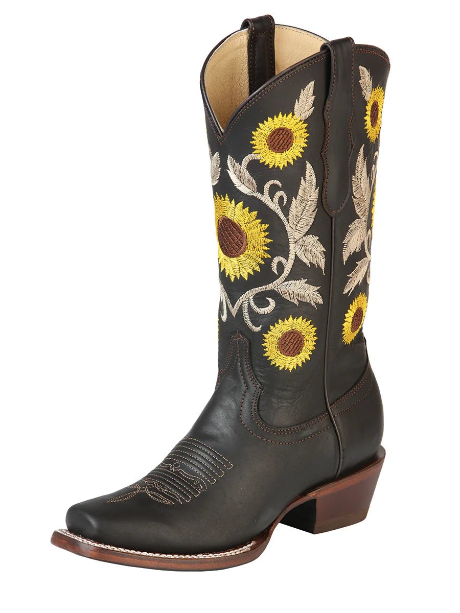 El General Centenario Women's Cowboy Boot–Choco 125773 - OriginalWestern.com