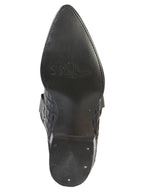 El General Cowboy Boot El Señor de los Cielos–Caiman–Black 40842 - OriginalWestern.com