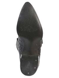 El General Cowboy Boot El Señor de los Cielos–Caiman–Black 40842 - OriginalWestern.com