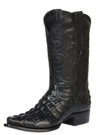 El General Cowboy Boot El Señor de los Cielos–Caiman Black 40854 - OriginalWestern.com