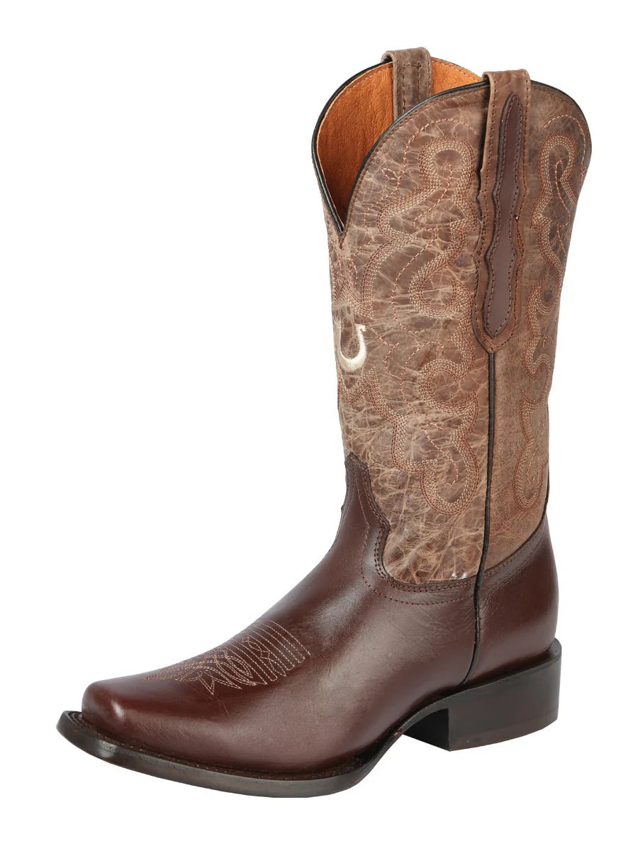 El General Cowboy Boot Rodeo El General–Alazan Brown/Sand 44851 - OriginalWestern.com