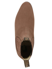 El General El Beserro Charro Boot–Nobuck Camel 204 - OriginalWestern.com