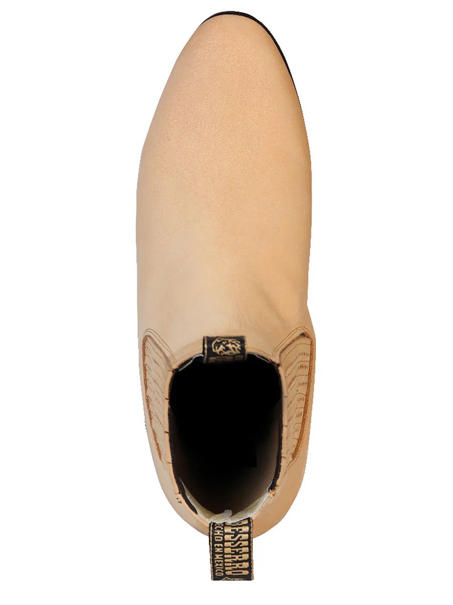 El General El Besserro Chairo Boot – Nobuck Honey 203 - OriginalWestern.com