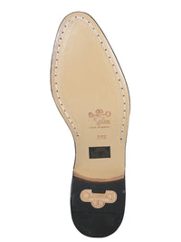 El General El Besserro Charro Boot–Leather Black 207 - OriginalWestern.com