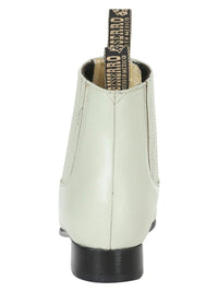 El General El Besserro Charro Boot –Leather Bone 201 - OriginalWestern.com