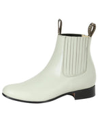El General El Besserro Charro Boot –Leather Bone 201 - OriginalWestern.com