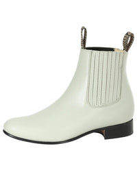 El General El Besserro Charro Boot –Leather Bone 201 - OriginalWestern.com