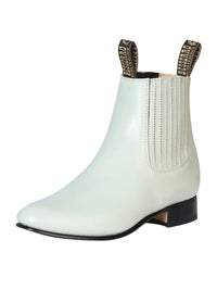El General El Besserro Charro Boot –Leather Bone 201 - OriginalWestern.com