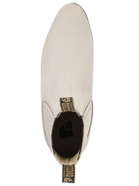El General El Besserro Charro Boot–Nobuck Bone 205 - OriginalWestern.com