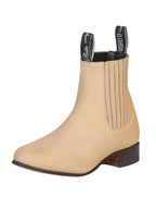 El General El Canelo Charro Ankle Boot–Atlas Sand 228 - OriginalWestern.com
