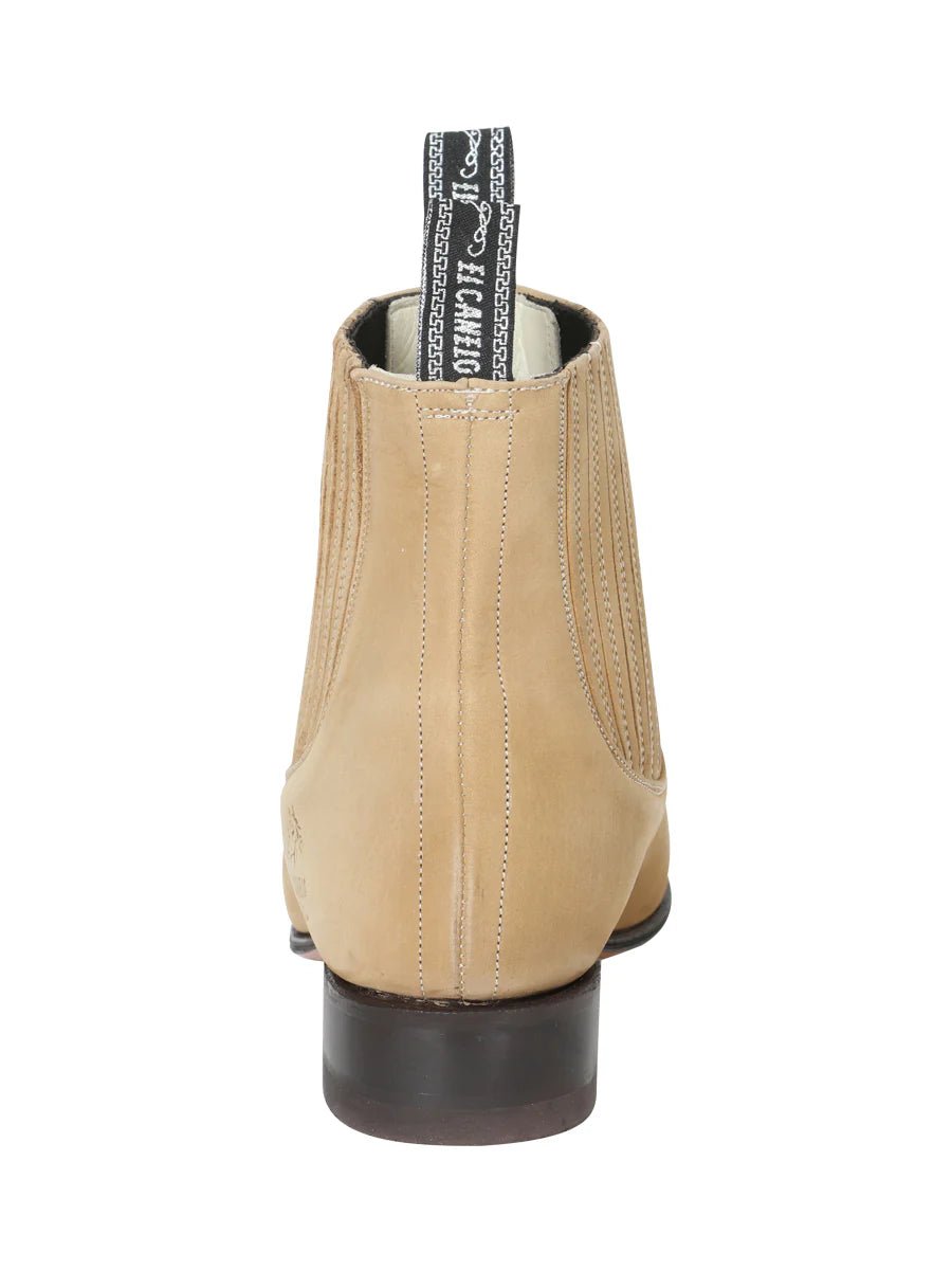 El General El Canelo Charro Ankle Boot–Atlas Sand 228 - OriginalWestern.com