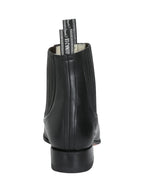 El General El Canelo Charro Ankle Boots–Atlas Black 232 - OriginalWestern.com