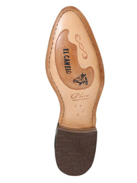 El General El Canelo Charro Ankle Boots–Oyster 233 - OriginalWestern.com