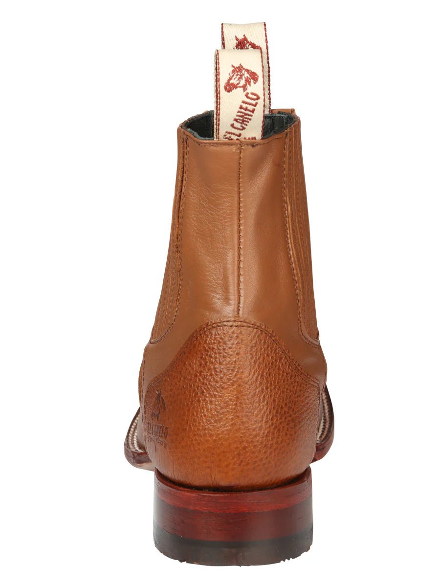 El General El Canelo Men's Ankle Boot–Caisson Tan 45209 - OriginalWestern.com