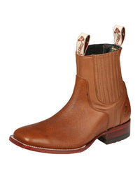 El General El Canelo Men's Ankle Boot–Caisson Tan 45209 - OriginalWestern.com