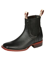 El General El Canelo Men's Ankle Boots–Caisson Black 45211 - OriginalWestern.com