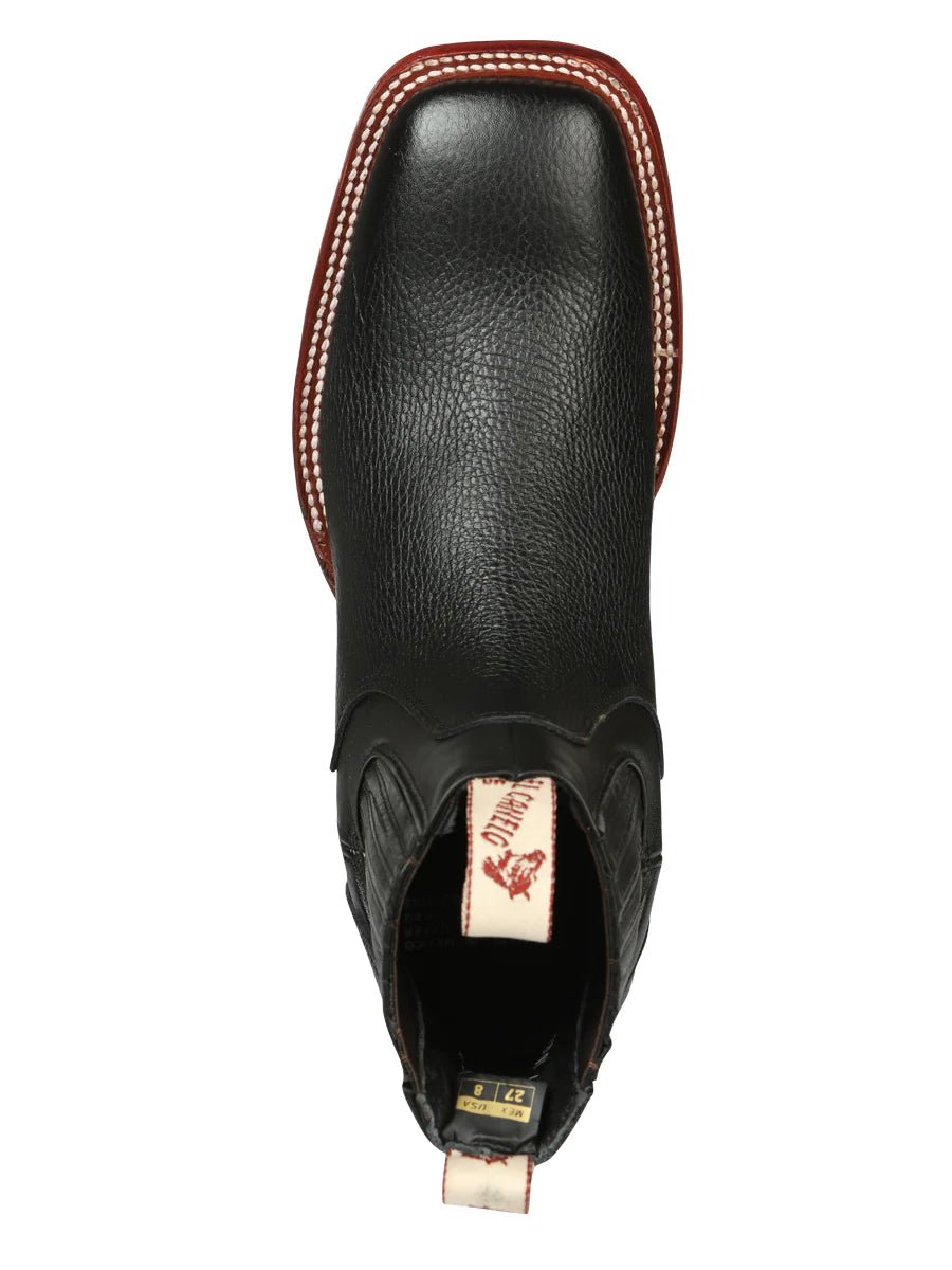 El General El Canelo Men's Ankle Boots–Caisson Black 45211 - OriginalWestern.com