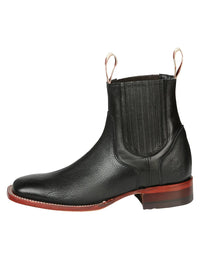 El General El Canelo Men's Ankle Boots–Caisson Black 45211 - OriginalWestern.com