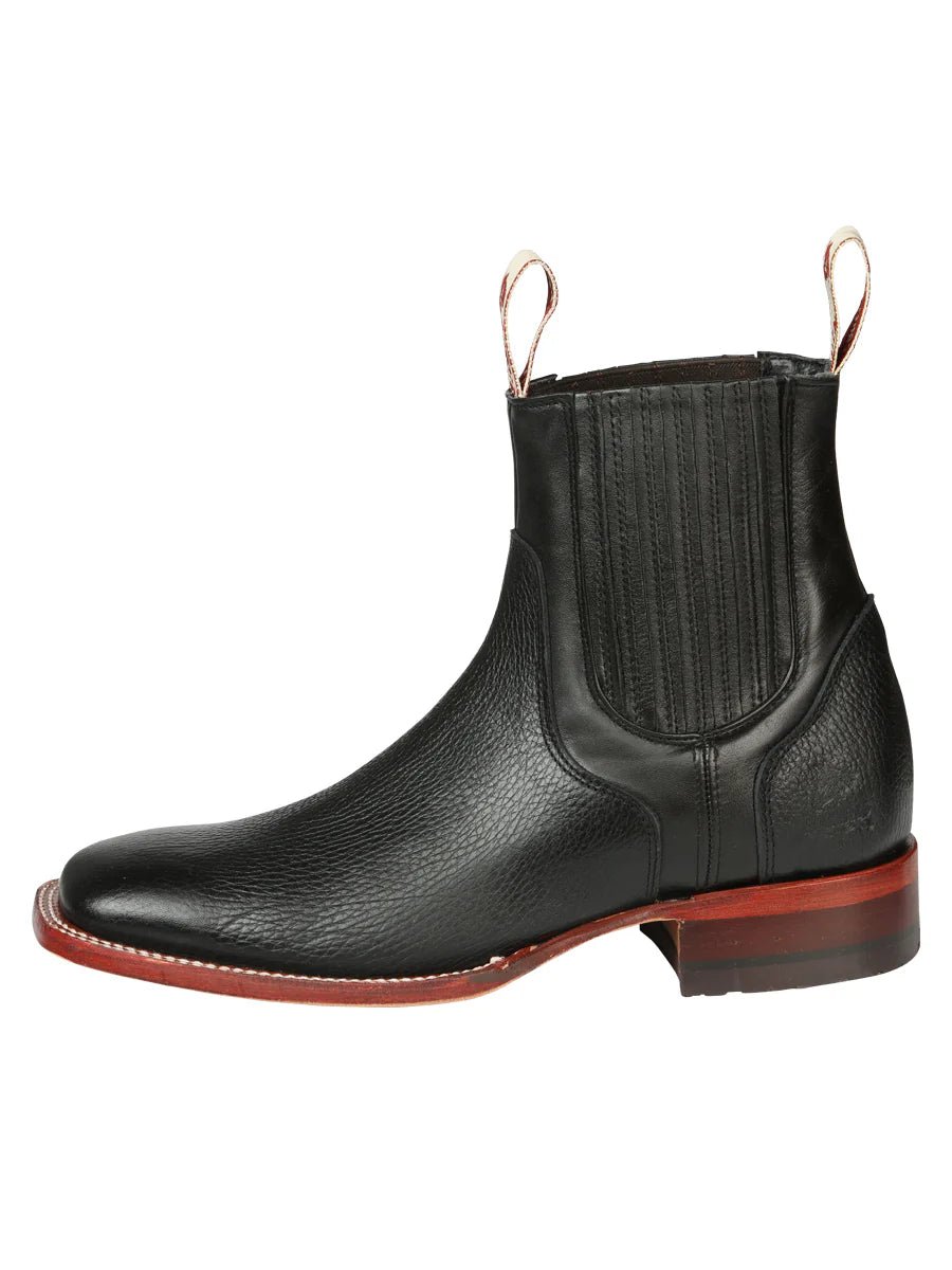 El General El Canelo Men's Ankle Boots–Caisson Black 45211 - OriginalWestern.com