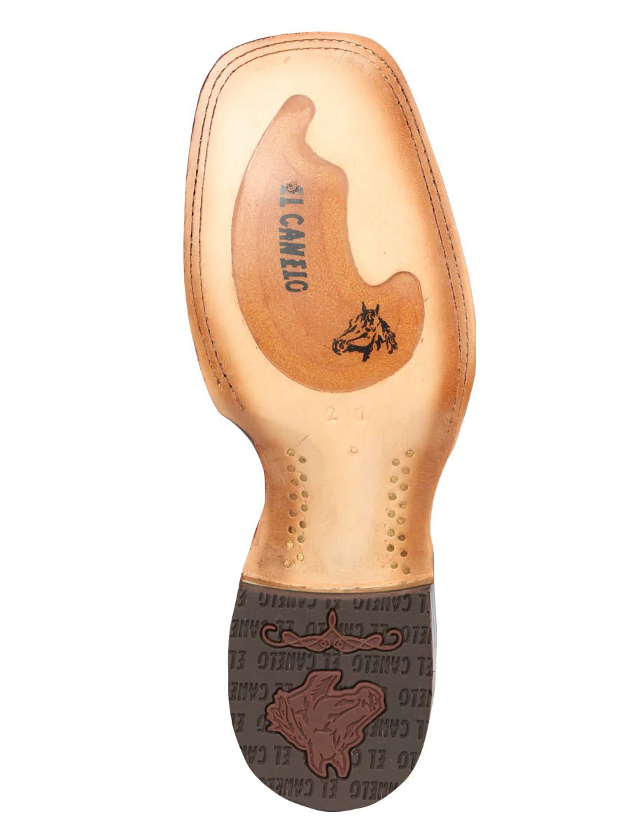 El General El Canelo Men's Ankle Boots–Caisson Choco 45210 - OriginalWestern.com