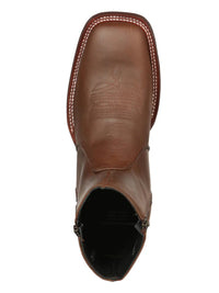 El General El Canelo Men's Ankle Boots–Crazy Leather Wood 45214 - OriginalWestern.com