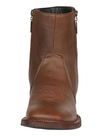 El General El Canelo Men's Ankle Boots–Crazy Leather Wood 45214 - OriginalWestern.com