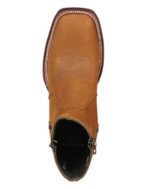 El General El Canelo Men's Ankle Boots–Nobuck Taupe 45212 - OriginalWestern.com