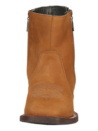 El General El Canelo Men's Ankle Boots–Nobuck Taupe 45212 - OriginalWestern.com