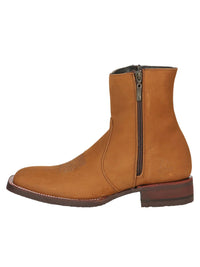 El General El Canelo Men's Ankle Boots–Nobuck Taupe 45212 - OriginalWestern.com