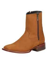 El General El Canelo Men's Ankle Boots–Nobuck Taupe 45215 - OriginalWestern.com