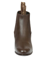 El General El Canelo Men's Charro Boots–Brown 45757 - OriginalWestern.com