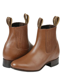 El General El Canelo Men's Charro Boots–Honey 45760 - OriginalWestern.com